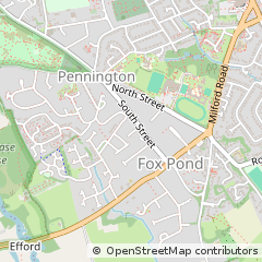 Map of Lymington