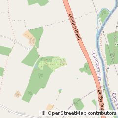 Map of Loughborough, Leicestershire