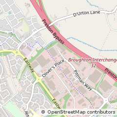 Map of Fulwood, Preston