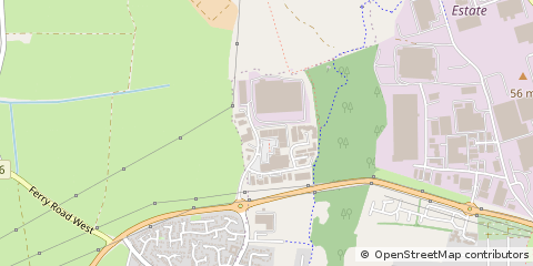 Map of Scunthorpe, North Lincolnshire