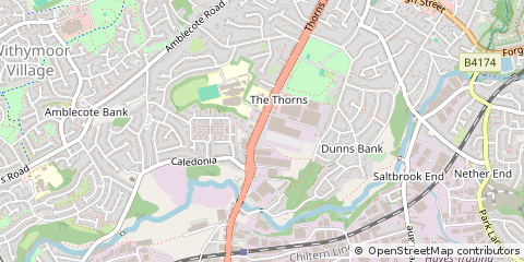 Map of West Midlands