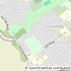 Map of Doncaster, South Yorkshire