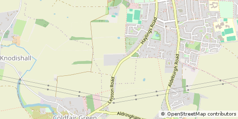 Map of Leiston