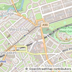 Map of Edinburgh
