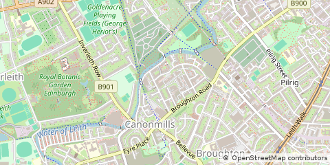 Map of Edinburgh, Lothian