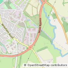 Map of Mold, Flintshire