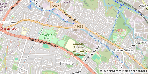 Map of Oldbury, West Midlands