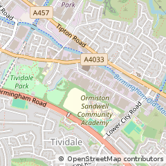 Map of Oldbury, West Midlands