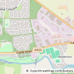 Map of Ellon, Aberdeenshire