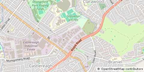 Map of Belfast