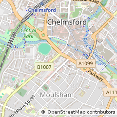 Map of Chelmsford