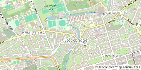 Map of Edinburgh