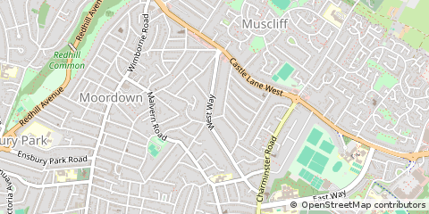 Map of Bournemouth