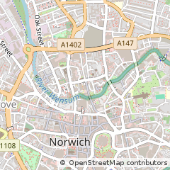 Map of Norwich