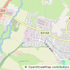 Map of Ilminster, Somerset
