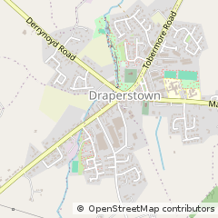 Map of Magherafelt, CO. Londonderry