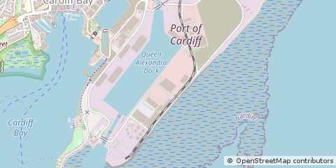 Map of Cardiff