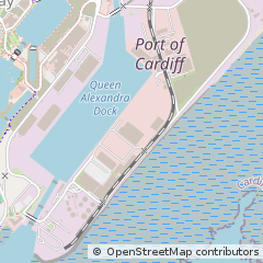 Map of Cardiff