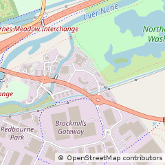 Map of Northampton