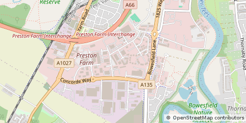 Map of Stockton-on-Tees