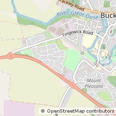 Map of Buckingham, Buckinghamshire
