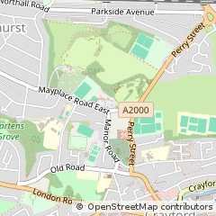 Map of Bexleyheath, Kent