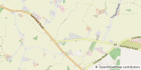 Map of Lisburn, Down
