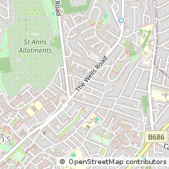 Map of Nottingham