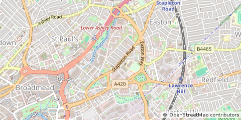 Map of Bristol