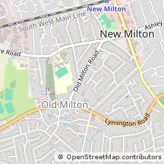 Map of NEW Milton, Hampshire