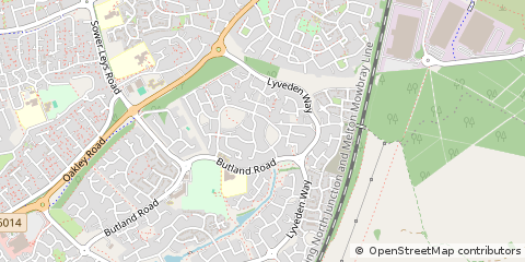 Map of Corby
