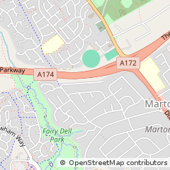Map of Middlesbrough