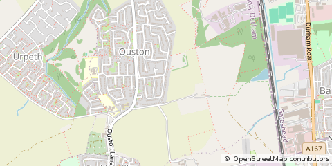 Map of Chester LE Street