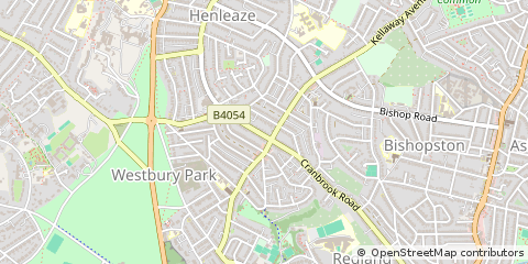 Map of Bristol