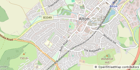 Map of Alton