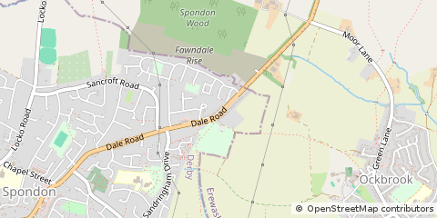 Map of Derby
