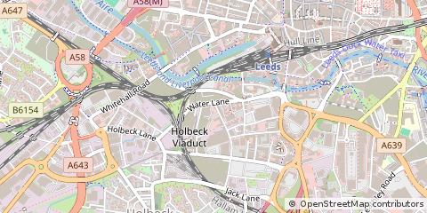 Map of Leeds