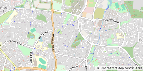 Map of Bracknell, Kent