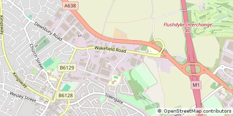 Map of Ossett