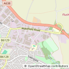 Map of Ossett