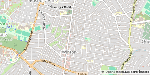 Map of Bournemouth