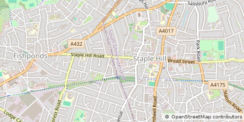 Map of Bristol
