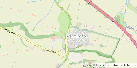 Map of Banbury, Oxfordshire
