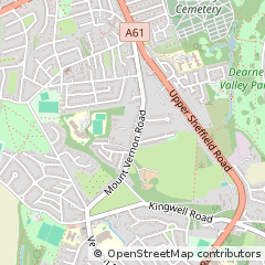 Map of Barnsley