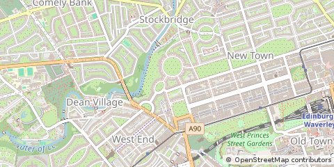 Map of Edinburgh