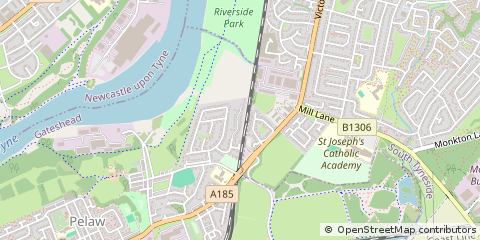 Map of Bill Quay