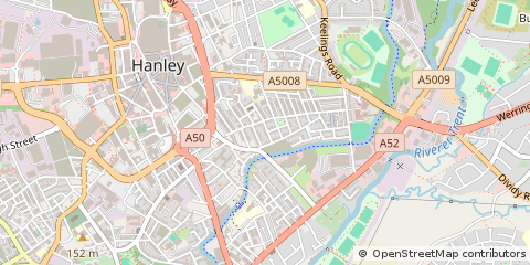 Map of Stoke-on-Trent