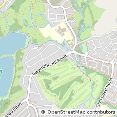 Map of Cardiff, South Glamorgan
