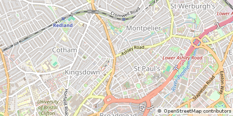 Map of Bristol