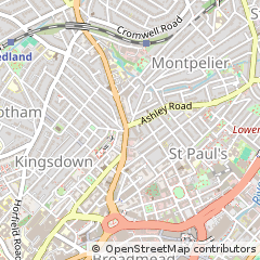Map of Bristol